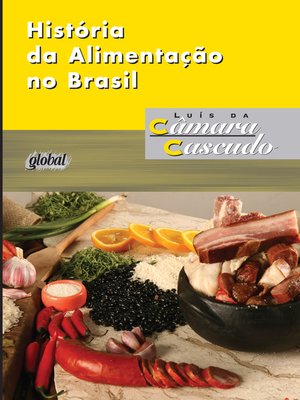 cover image of História da alimentação no Brasil